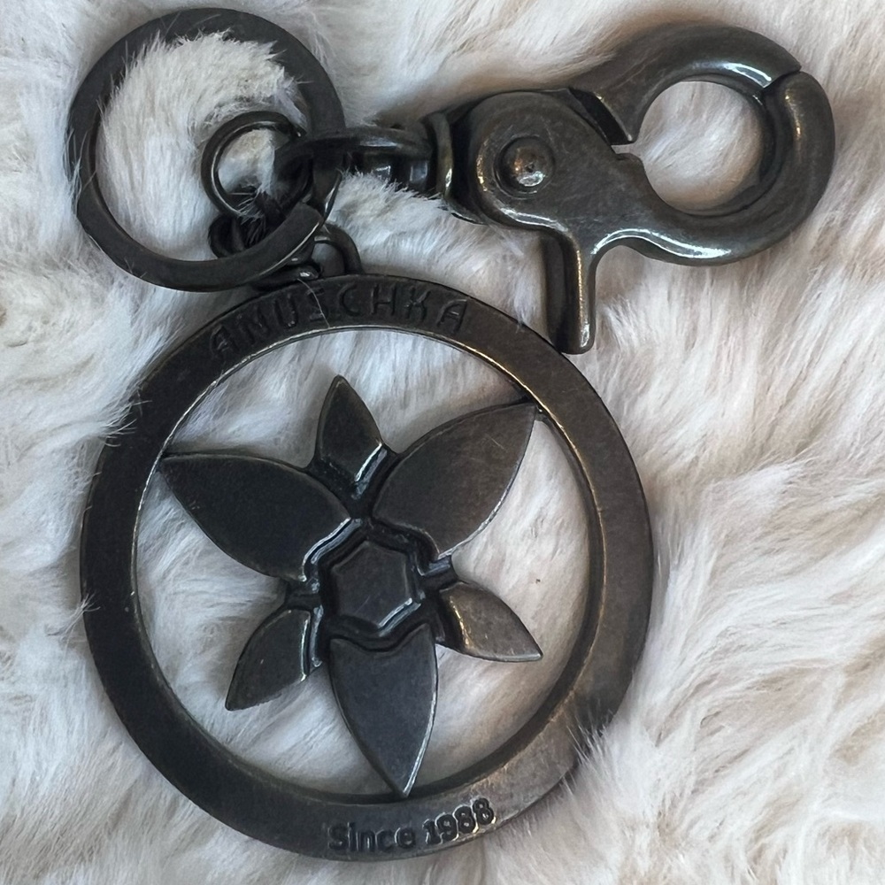 ANUSCHKA KEY RING BAG CHARM LARGE